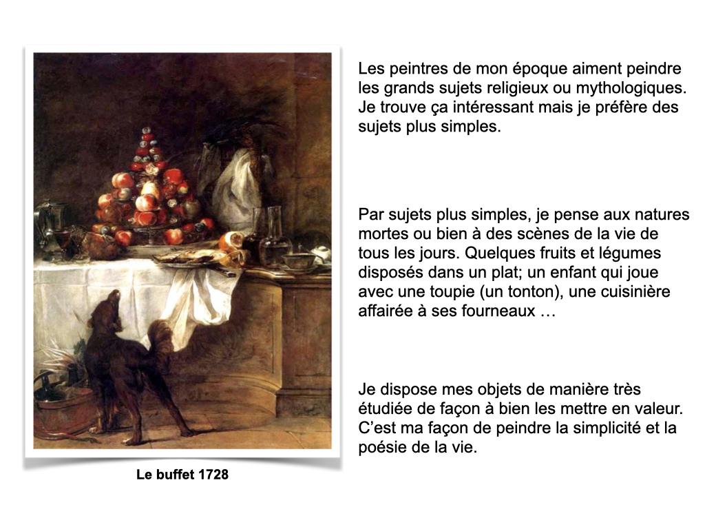 Proposition d'écriture