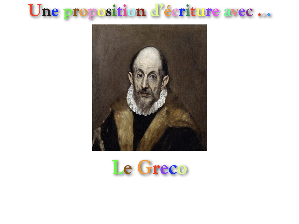 Proposition d'écriture