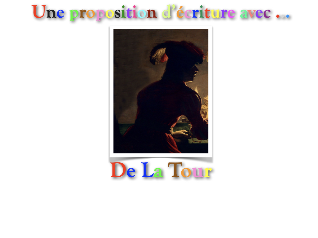 Proposition d'écriture