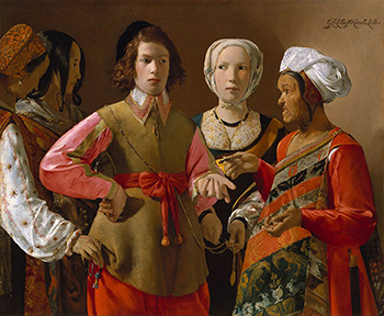 Représentation baroque de Georges de La Tour