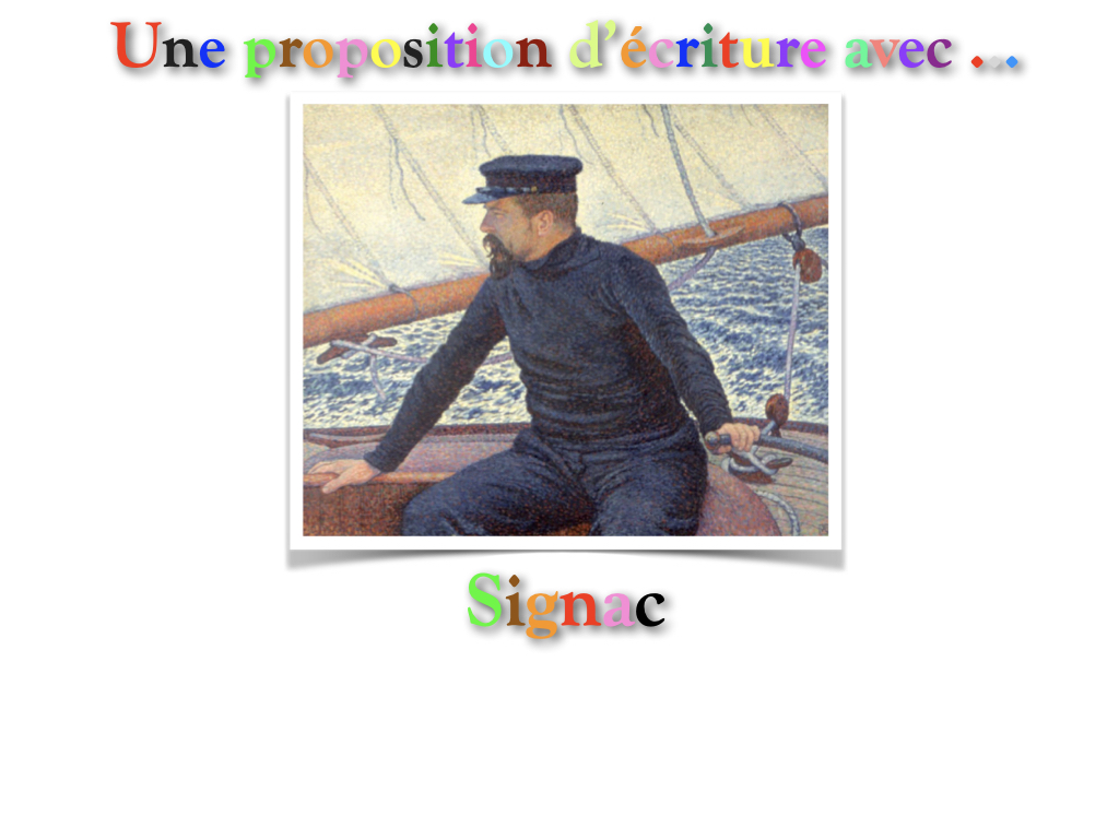 Proposition d'écriture