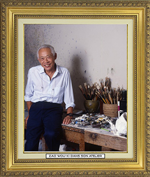 portrait de Zao Wou-Ki