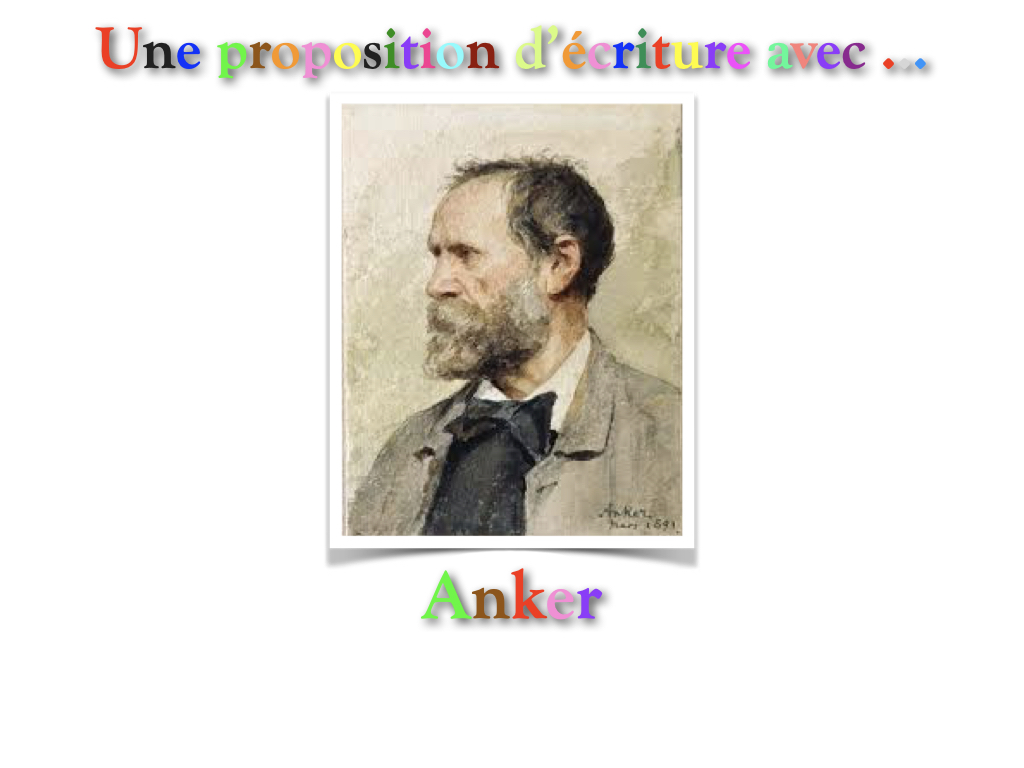 Proposition d'écriture