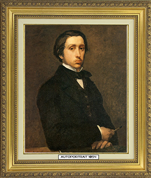 portrait de Degas