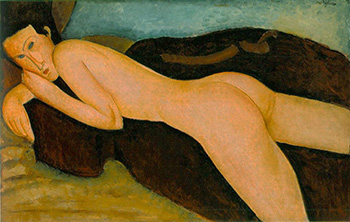 Portrait stylisé par Amedeo Modigliani