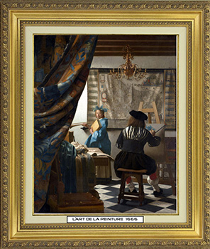 portrait de Vermeer