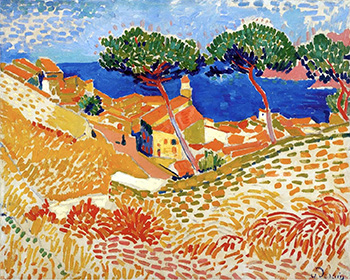 Tableau emblématique d'André Derain montrant des couleurs vives