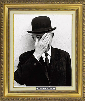 portrait de Magritte