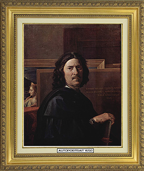 portrait de Poussin