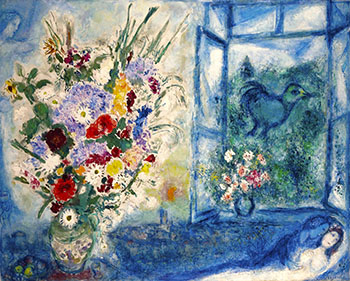Une peinture onirique de Marc Chagall