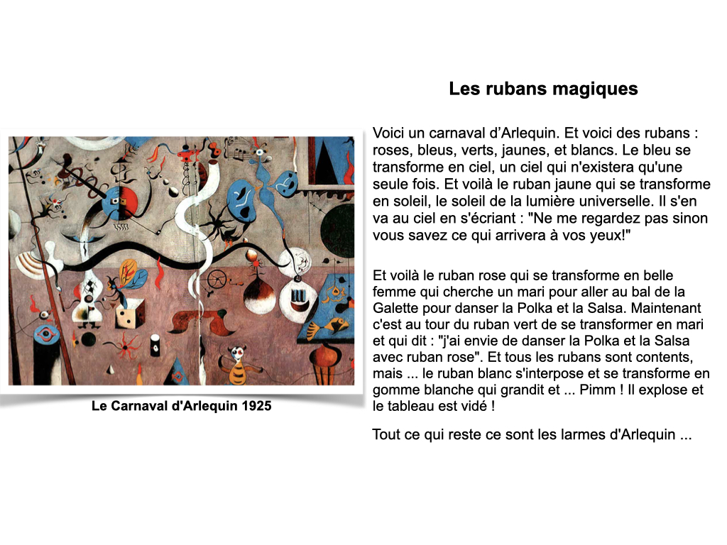 Proposition d'écriture