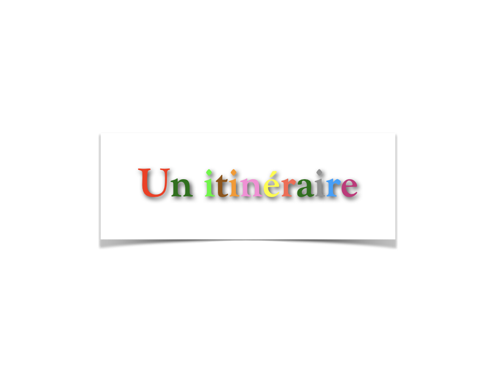 Proposition d'écriture