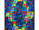 tableau de Vasarely