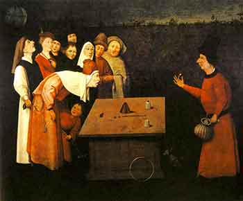 Un détail d'une peinture de Jérôme Bosch