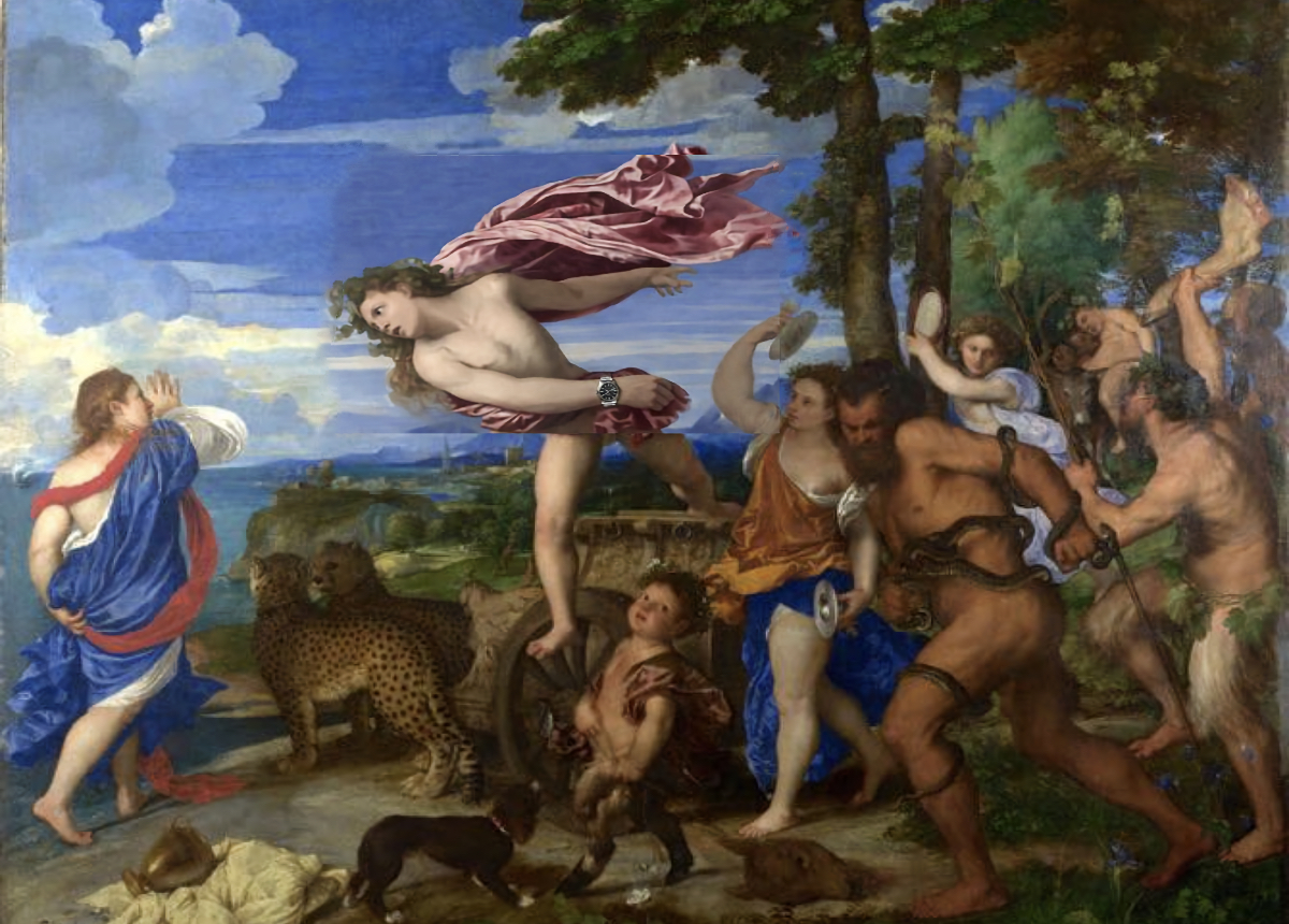 Bacchus et Ariane 1522 - jeu de l'intrus