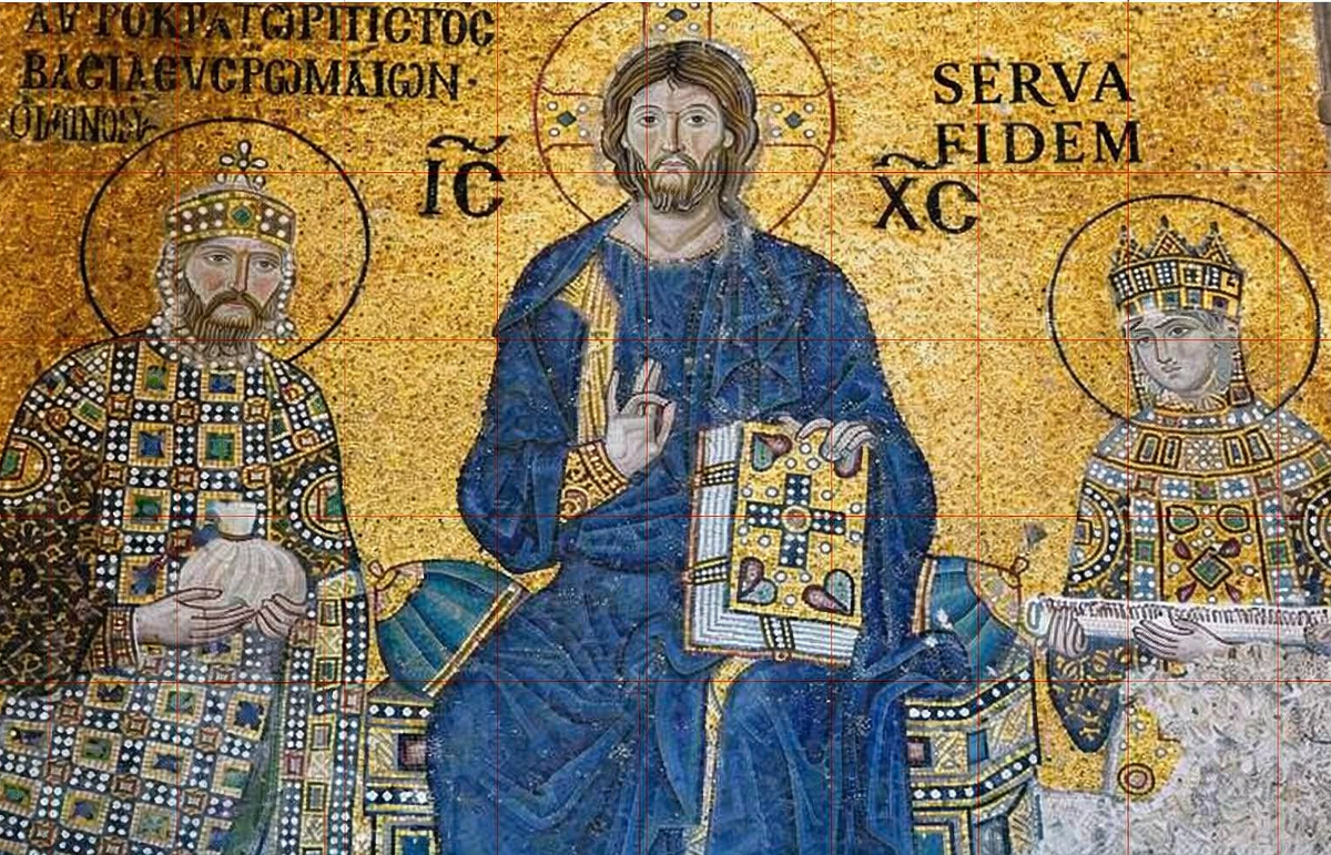 Le Christ Pantocrator 1261 - jeu de l'intrus (Byzance)