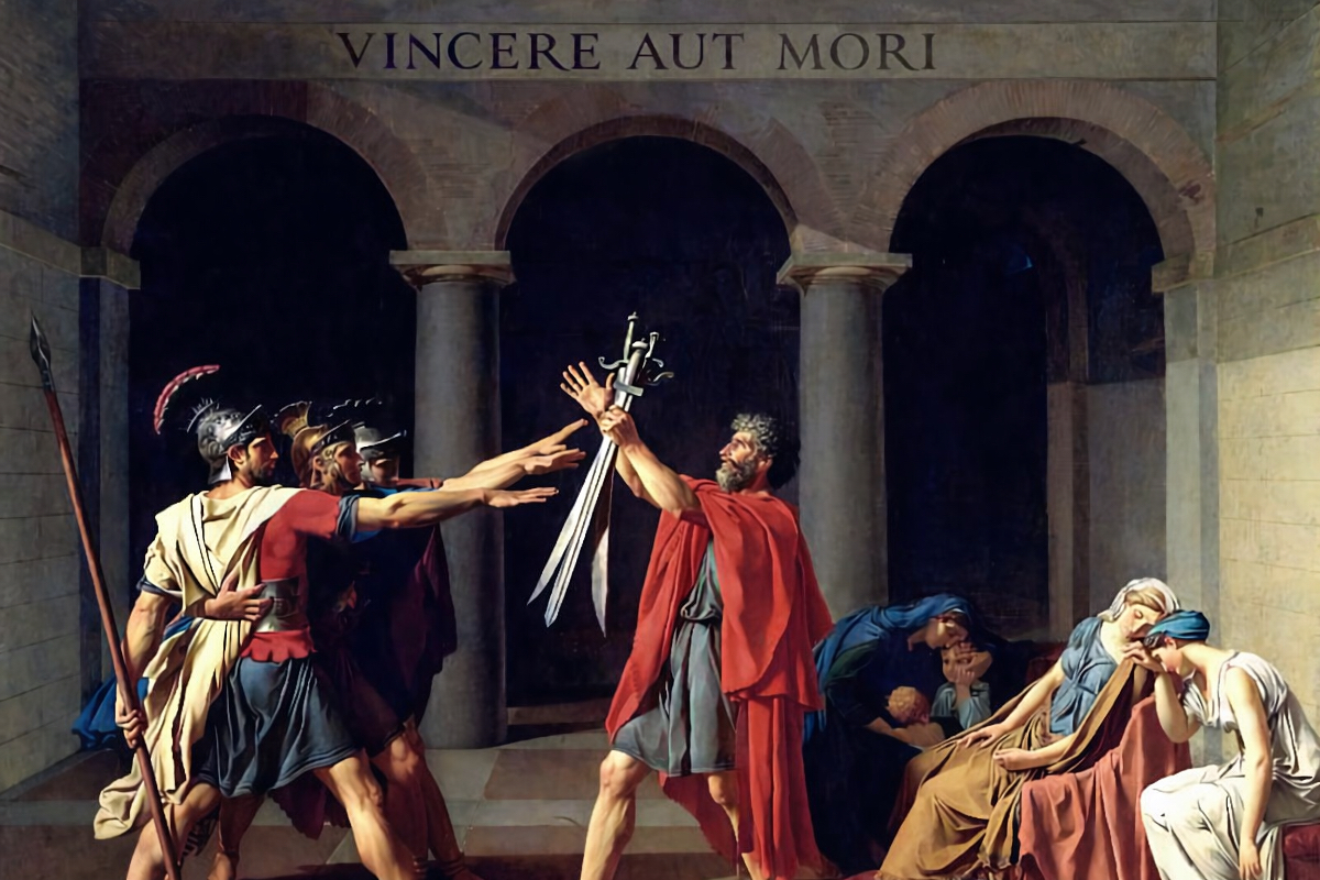 Le Serment des Horaces 1784 - jeu de l'intrus